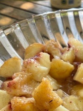 Soupe de Pèches au Minuty Rose &&nbsp;Or